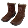 Alegria Aspen Butterfly Shearling Lined Leather Zip Up Winter Boots