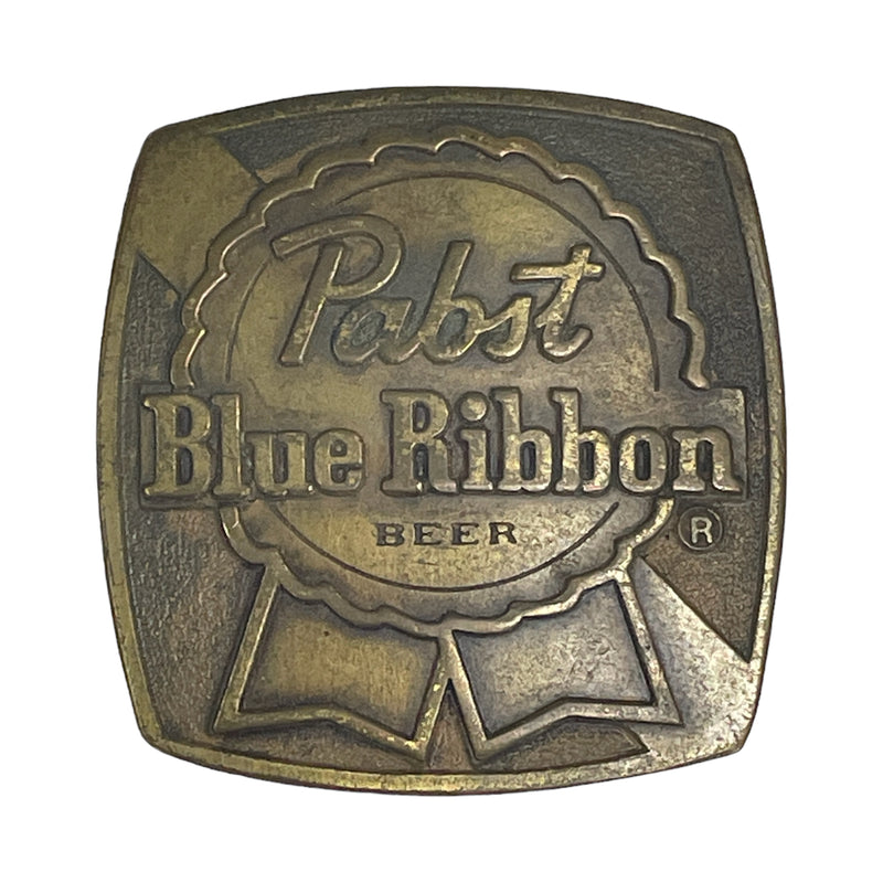 Indiana Metal Craft 1976 Pabst Blue Ribbon PBR Beer Vintage Belt Buckle