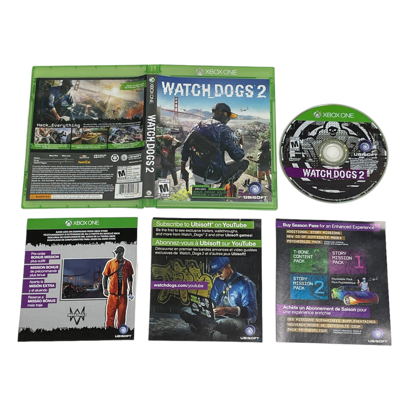 Watch Dogs 2 Microsoft Xbox One Video Games