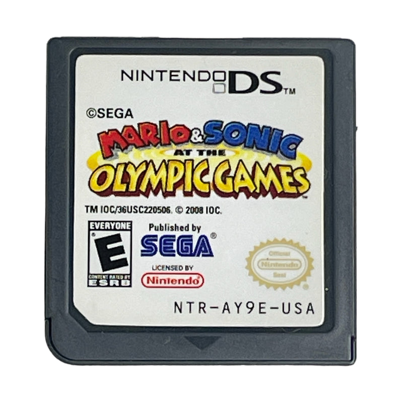 Mario & Sonic At The Olympic Games Nintendo DS Video Game Cartridge