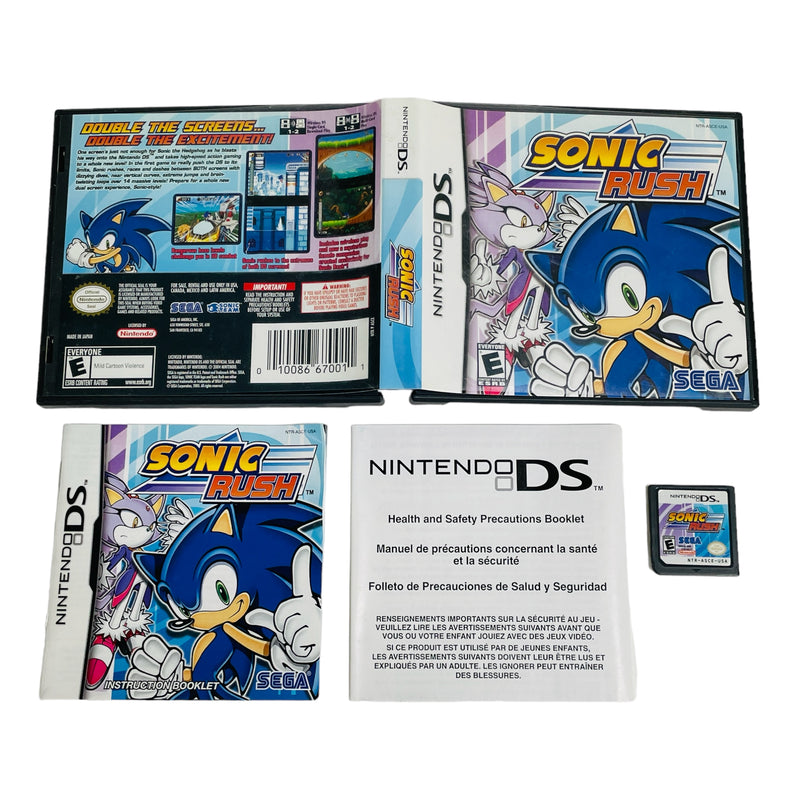 Sonic Rush Nintendo DS Video Game