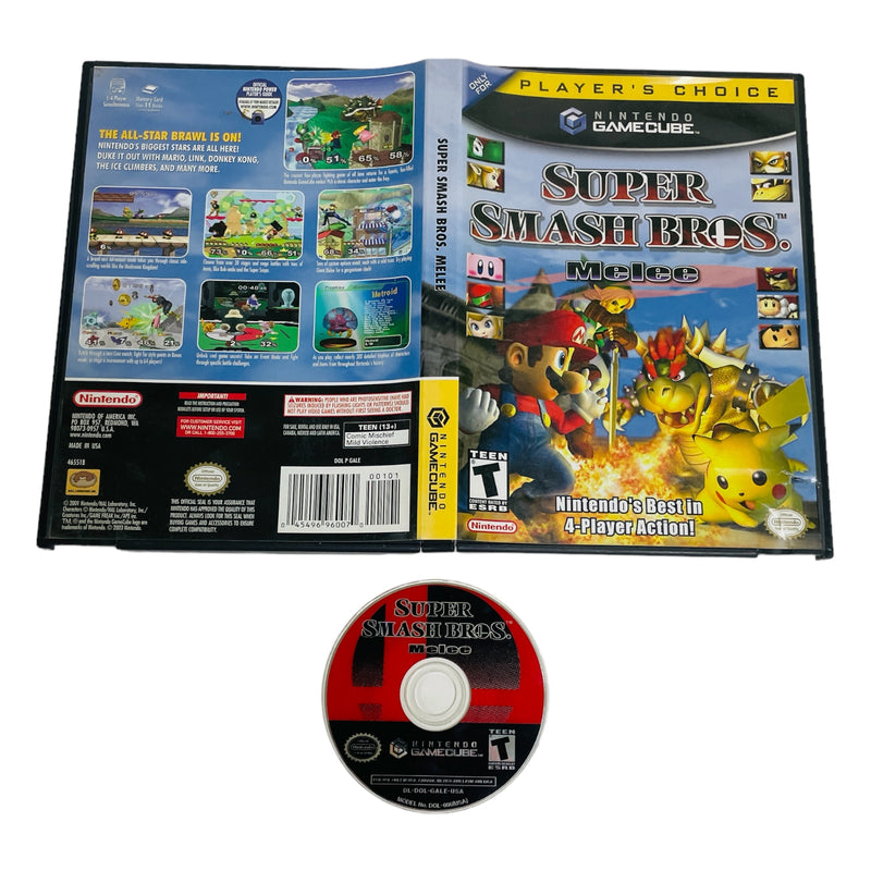 Super Smash Bros. Melee Players Choice Nintendo GameCube Video Game