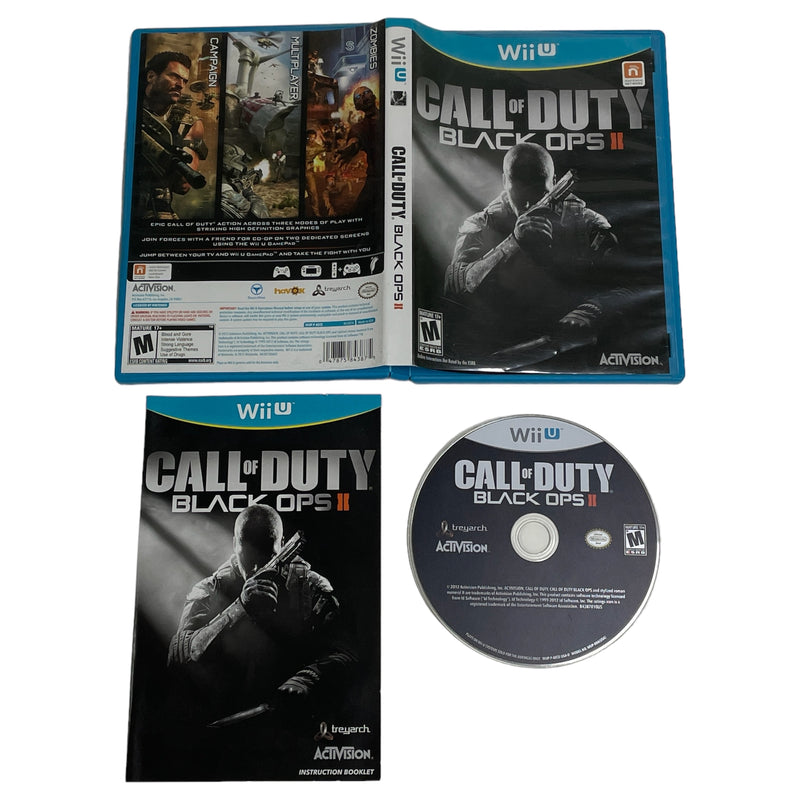 Call Of Duty Black Ops II COD BO 2 Nintendo Wii U Video Game