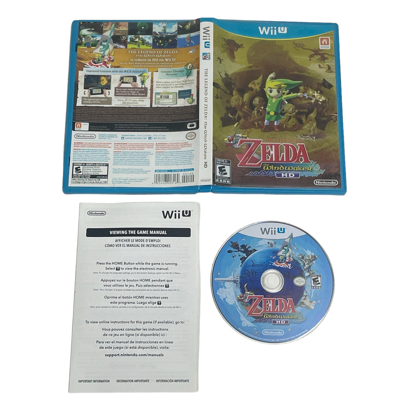The Legend Of Zelda The Wind Waker HD Gold Foil Nintendo Wii U