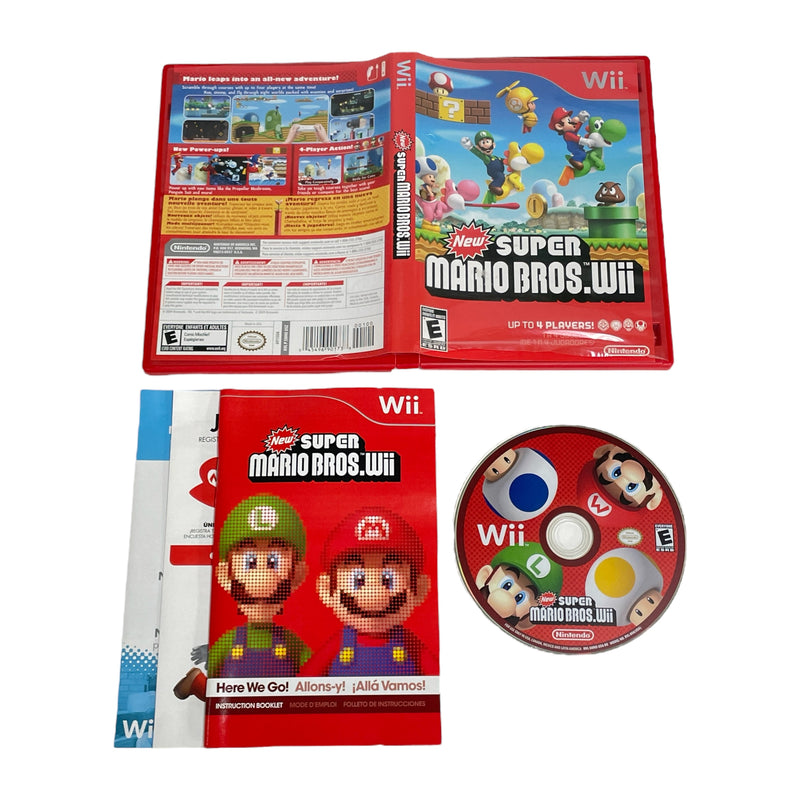 NEW Super Mario Bros. Nintendo Wii Video Game