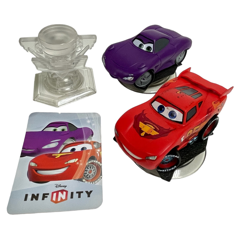 Disney Infinity Cars Lightning Mcqueen Holly Xbox Playstation Wii Accessory Toy Figures