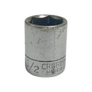 Craftsman USA 1/2" 6 Point 1/4" Drive Shallow Socket VV Series 43499