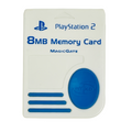 Nyko MagicGate Sony Playstation 2 PS2 8MB White/Blue Memory Card PS-80516