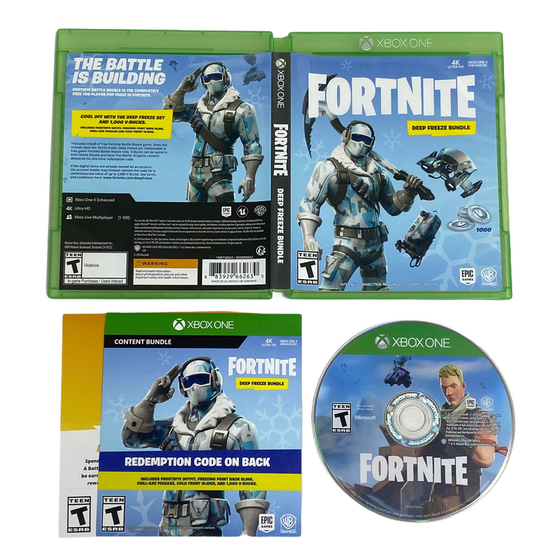 Fortnite Deep Freeze Bundle Microsoft Xbox One