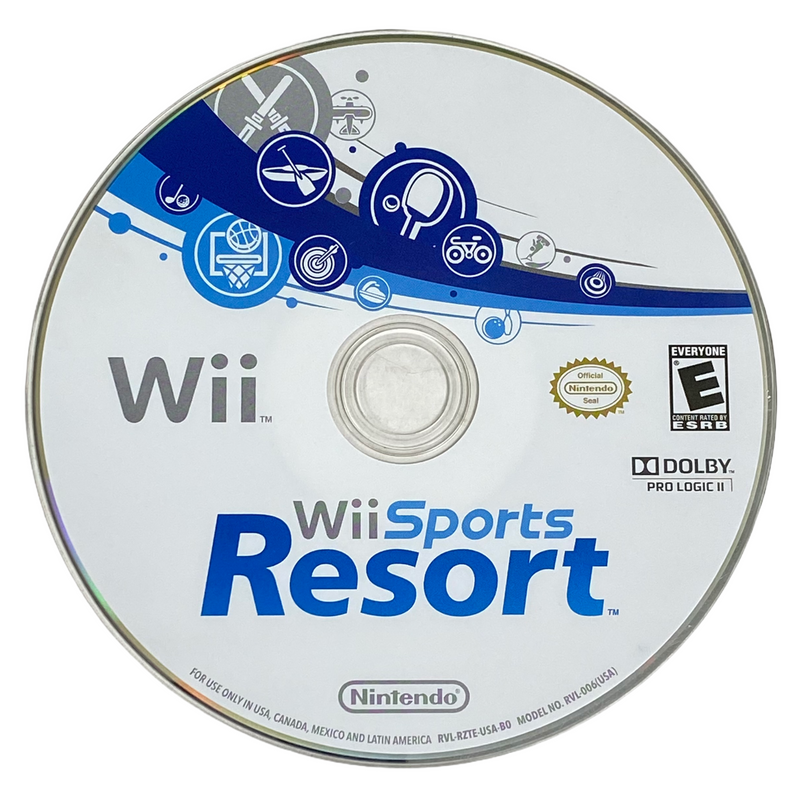 Wii Sports Resort Nintendo Wii Video Game Disc