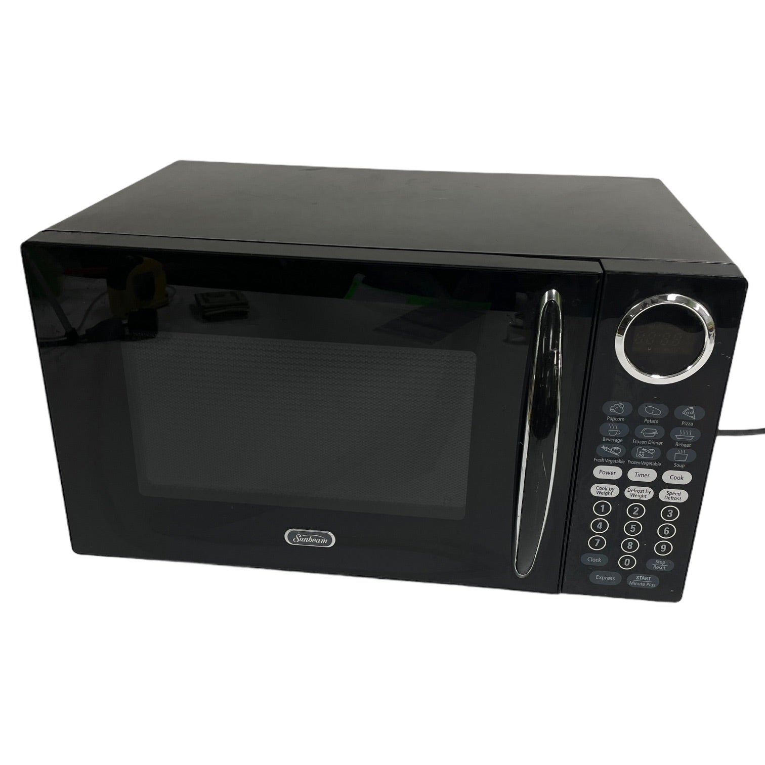 Sunbeam Black 0.9 Cu Ft 900W Microwave SGB8901