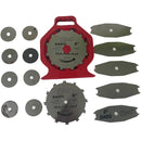 Freud 8" Carbide Super Dado 1/4"-7/8" Cut Saw Blades Set D208M