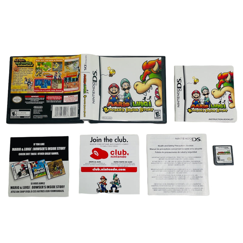 Mario & Luigi Bowsers Inside Story Nintendo DS *Authentic*