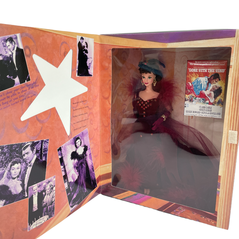 Barbie Mattel Scarlett O'Hara Gone With The Wind Hollywood Legends Doll