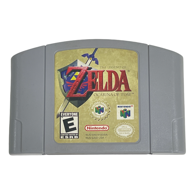 The Legend of Zelda Ocarina of Time Players Choice Nintendo 64 N64 *Authentic*