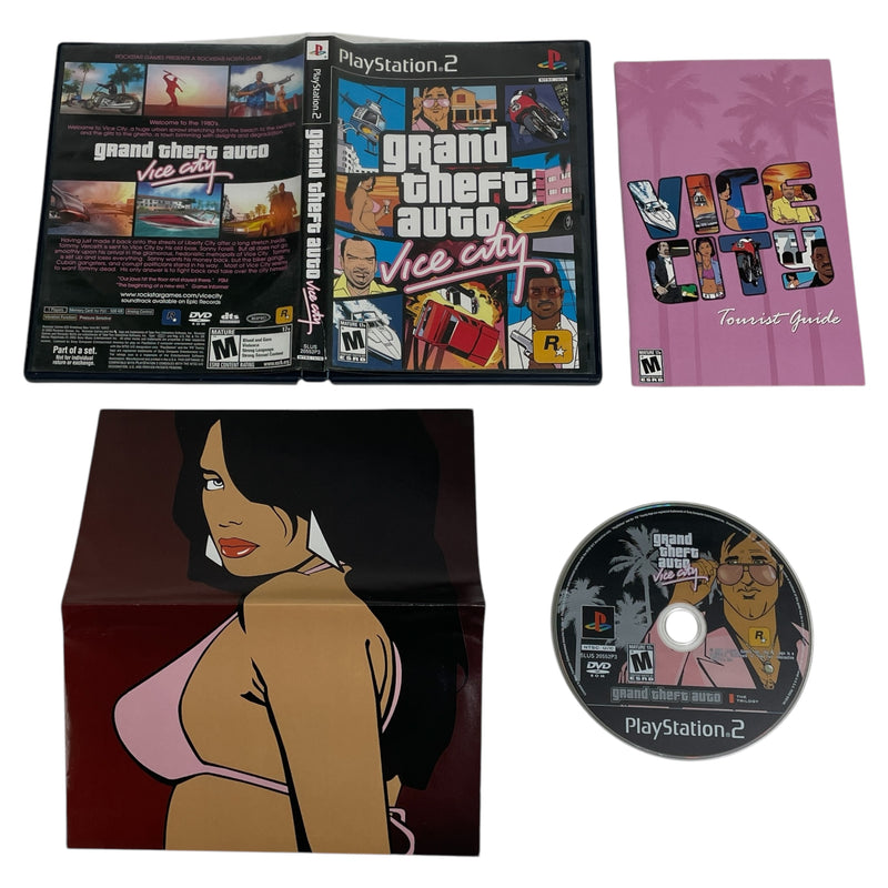 Grand Theft Auto Vice City Sony Playstation 2 PS2 Video Game