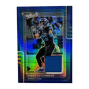 Aidan Hutchinson 2025 Donruss Threads Optic Blue Hyper Prizm Patch Football Card DTBH-AHN