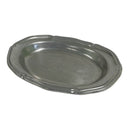 Wilton Armetale Queen Anne Pewter Metal Oval 10 3/4" Serving Tray