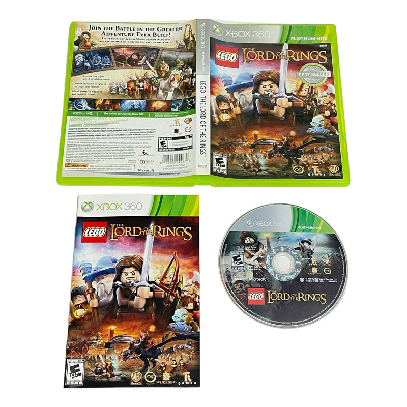 Lego The Lord of the Rings Platinum Hits Microsoft Xbox 360 Video Game