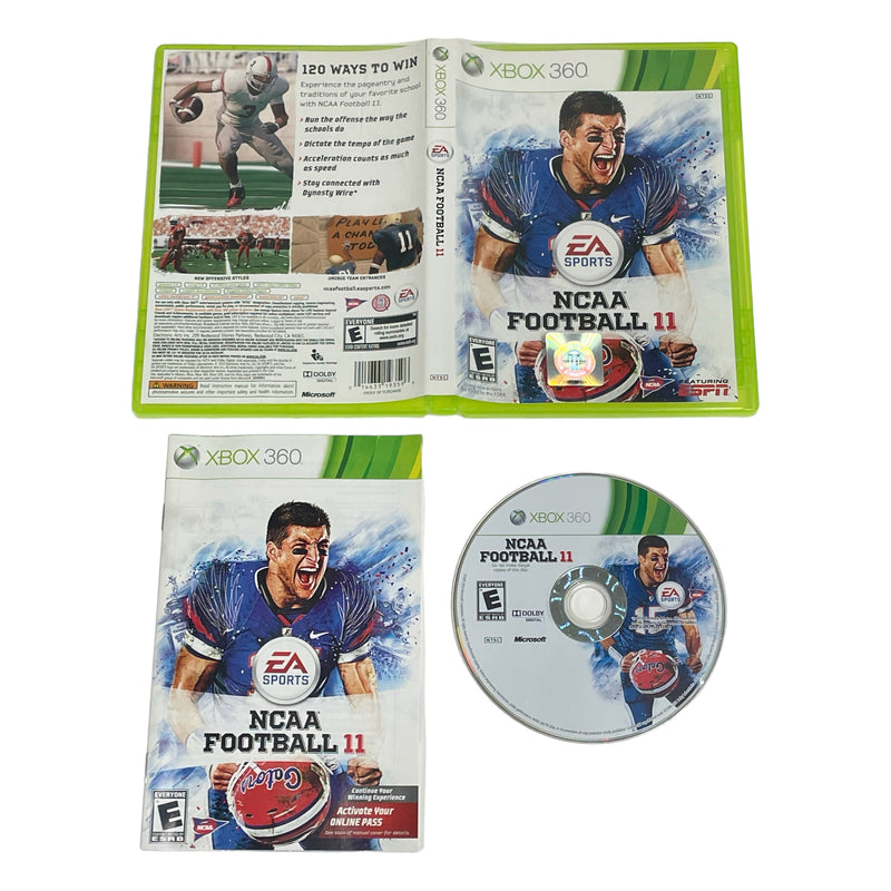 NCAA Football 11 Microsoft Xbox 360 Video Game