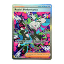 Roxie's Performance 2026 Pokemon Chaos Rising Special Illustration Rare SIR Trainer Card 121/086