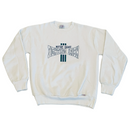 Crable Sportswear Notre Dame Fighting Irish Green Blue Stripes Womens Sweatshirt