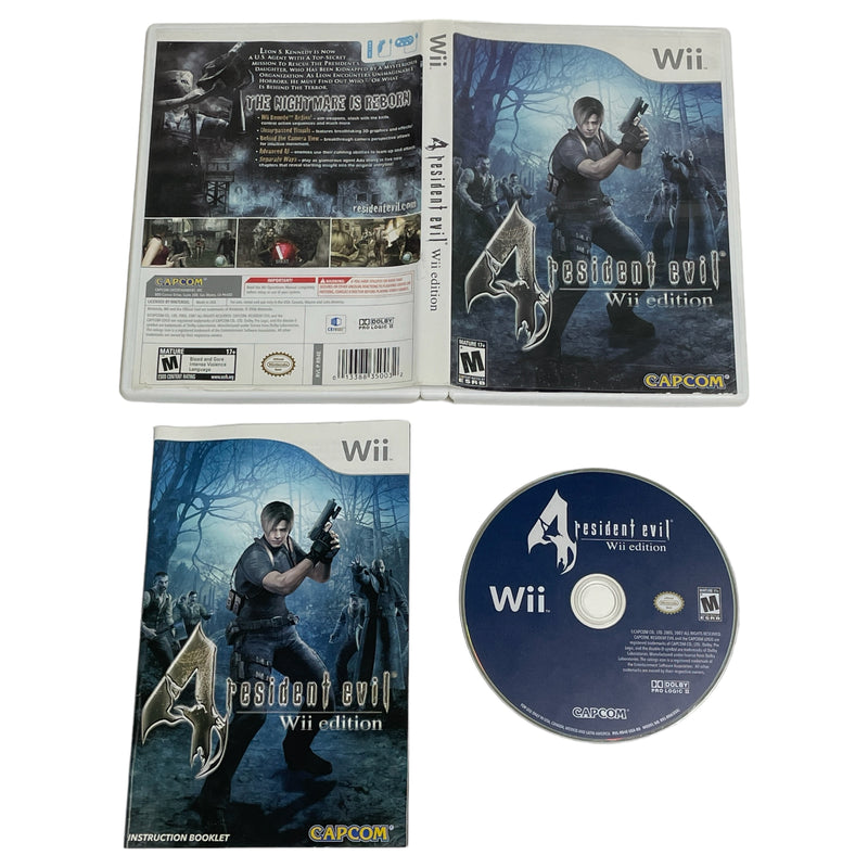 Resident Evil 4 Wii Edition Nintendo Wii Video Game