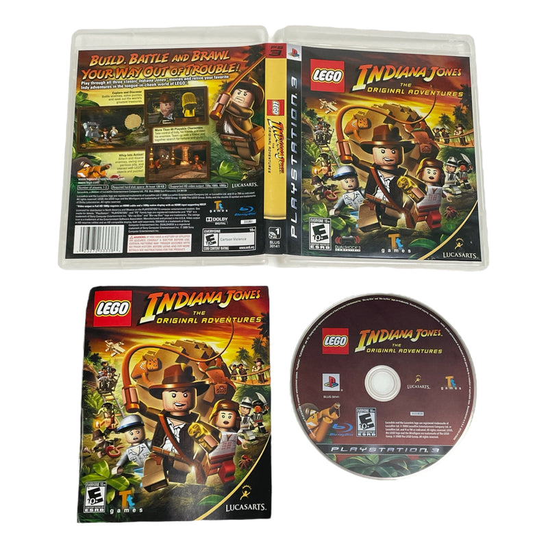 Lego Indiana Jones The Original Adventure Sony Playstation 3 PS3 Video Game