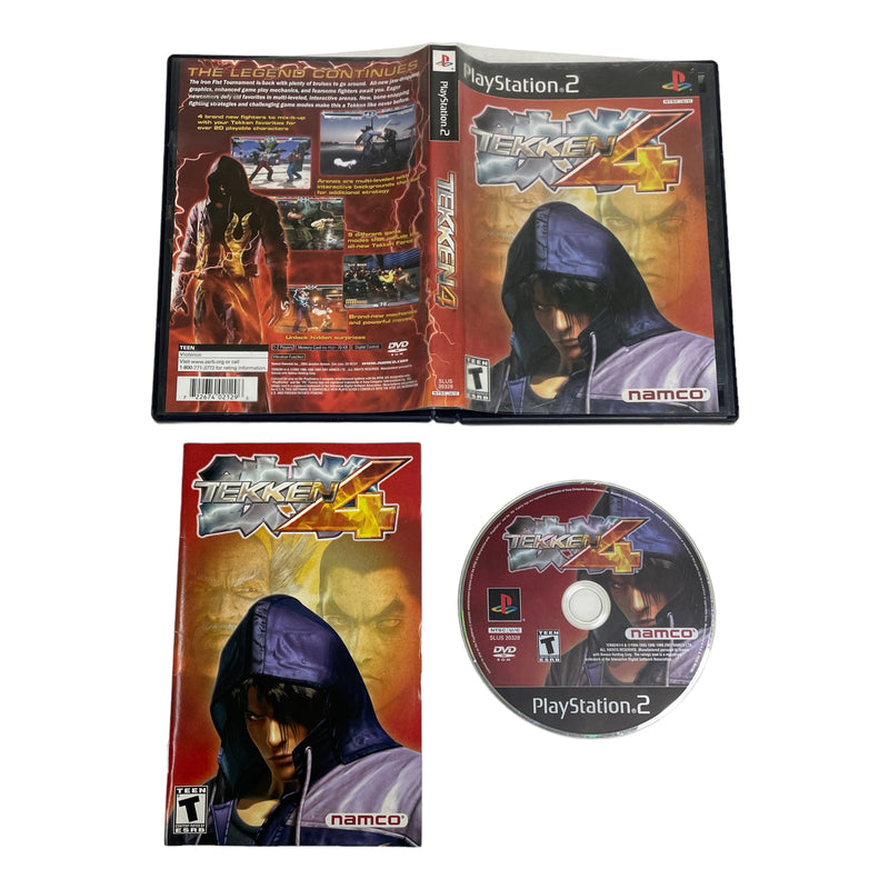 Tekken 4 Sony Playstation 2 PS2 Video Game