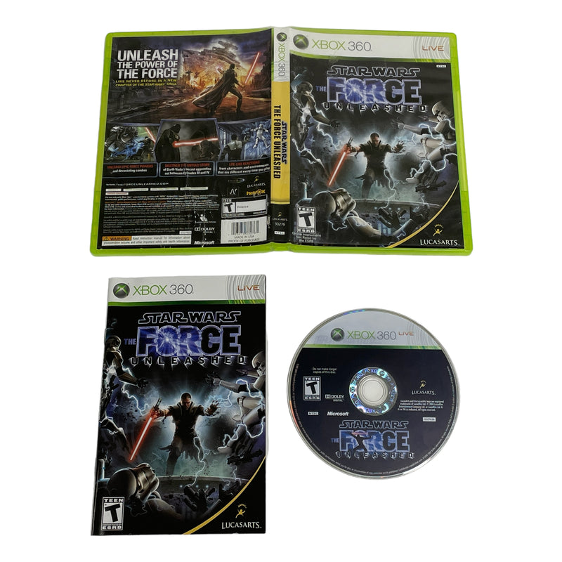 Star Wars The Force Unleashed Microsoft Xbox 360 Video Game