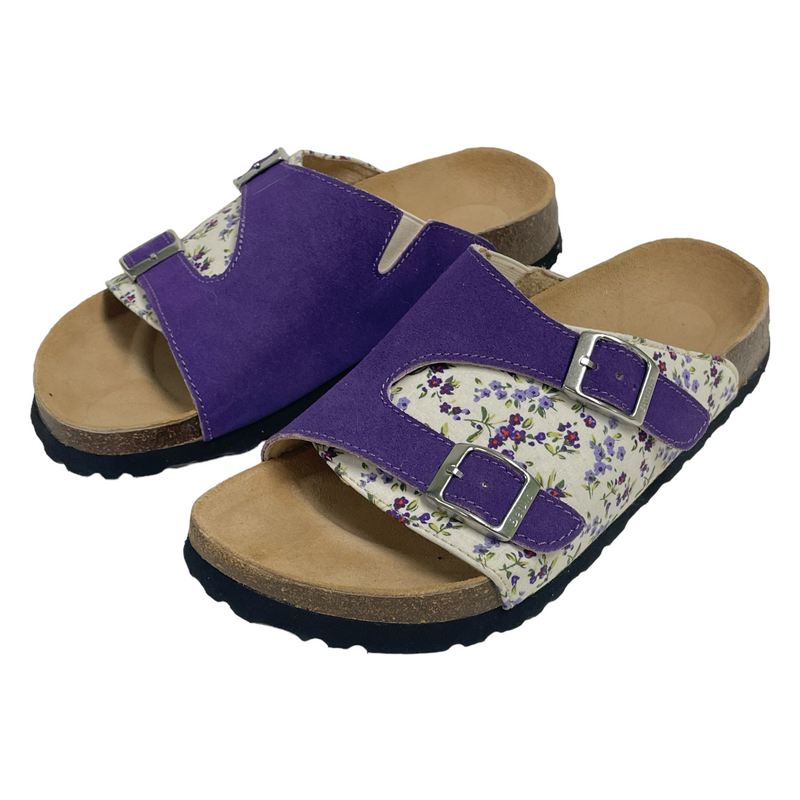 Betula Birkenstock Womens Floral Flowers Double Strap Sandals