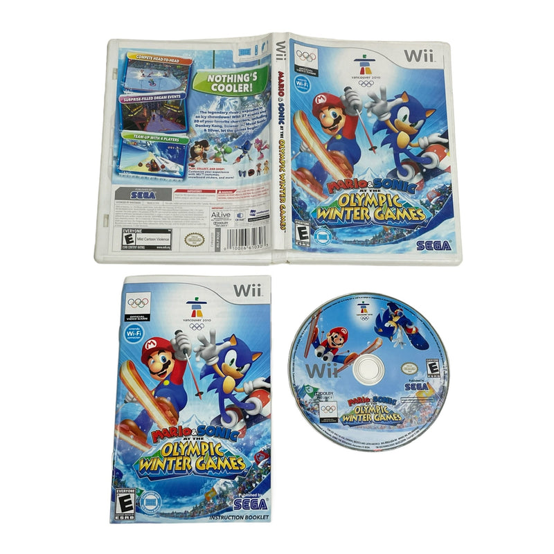 Mario & Sonic At The Olympic Winter Games Nintendo Wii Video Game