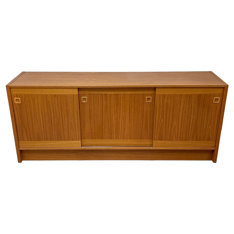 Clausen Mobler Cabinets Mid Century Modern MCM Danish Teak Sideboard Credenza