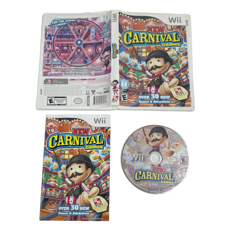 New Carnival Games Nintendo Wii Video Game