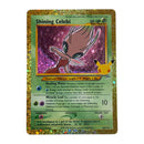 Shining Celebi Pokemon 30th Celebration Gold Border Classic Collection Card 106/105