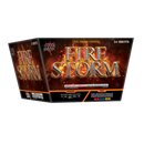 Big Fireworks Fire Storm 24 Shot 500 Gram Multi Effect Aerial Repeater Cake Box