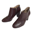 H by Halston Anna Womens Leather High Heel Booties Ankle Boots