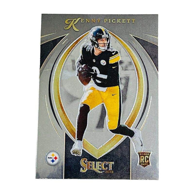 Kenny Pickett Steelers 2022 Panini Select Certified Rookies Card