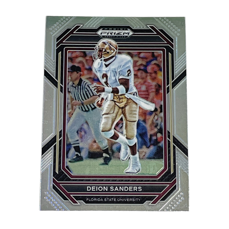 Deion Sander Florida State Seminoles 2023 Panini Prizm Draft Picks Card