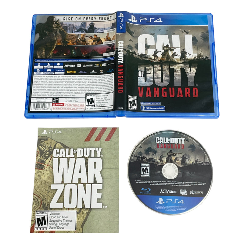 Call of Duty Vanguard Sony Playstation 4 PS4 Video Game
