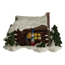 Brian Bakers Deja Vu Collection Snow Cabin Wall Art Sculpture 1500