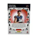 Colston Loveland Panini Donruss Elite Series Rookies RC Football Card ESR-CLD