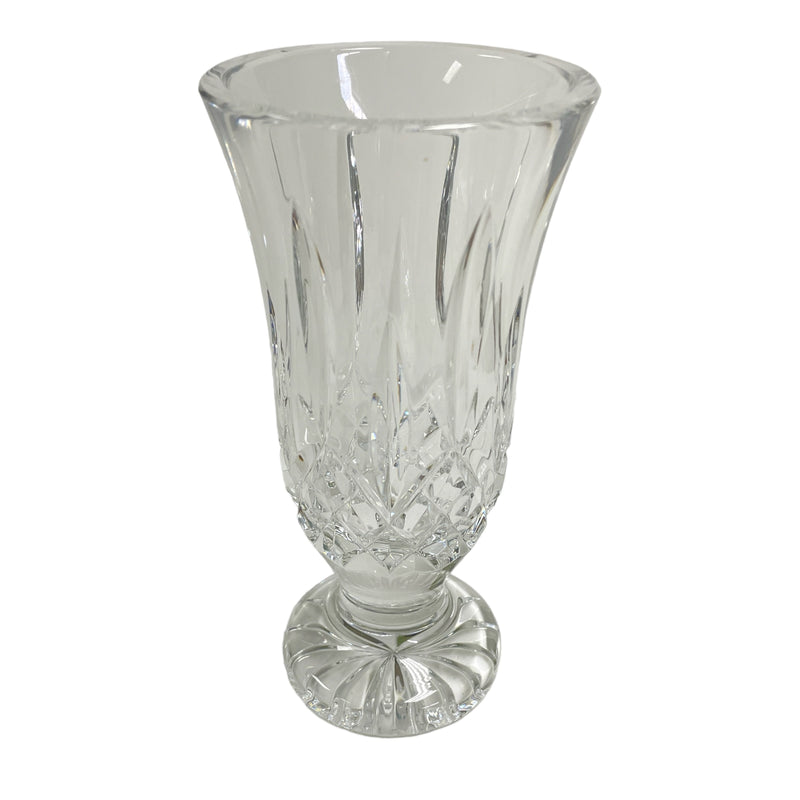 Waterford Lismore Crystal Footed 7" Vase