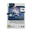 Bailey Zappe New England Patriots 2022 Panini Donruss Optic Purple Card