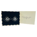 Mackenzie-Childs Black White Plaid Checkered Teapot Salt & Pepper Shaker Set