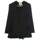 Antthony Originals Womens 2 Pc Sleeveless Cardigan w/ Pockets & Long Sleeve Shirt