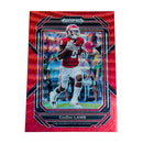 CeeDee Lamb Oklahoma 2023 Panini Prizm Draft Picks Ruby Red Wave Card