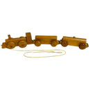 Forestcraft Wood N Joy Toy 3 Pc Pull String Wooden Train Set