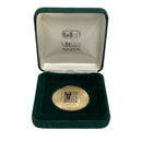 Nikken Gold Medal 1 5/8" Promo Pad Magnet w/ Green Velvet Case