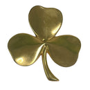 Gerity 24kt Gold Plated 3 Leaf Clover Shamrock Irish Prayer Paperweight